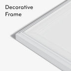 U Brands Farmhouse Board, Dry Erase White Board with White Frame, Office Supplies, Includes Magnets, 20” x 30” (2993U00-04)