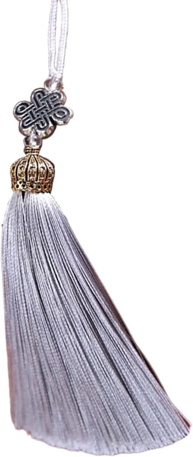 Chinese Knot Tassels Pendant Handmade Polyester Tassels Chinese Tassels Great for Home Decors and Festival Ornament