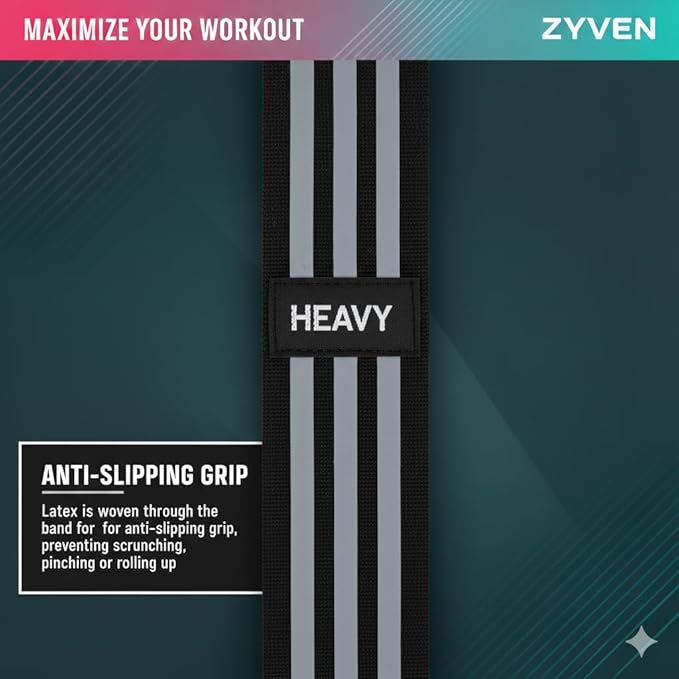Premium Performance 76" Extended-Length High-Resistance Bands for Ultimate Strength, Mobility, and Plyometric Workouts