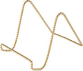 Bard's Twisted Gold-toned Wire Easel Stand, 6" H x 5.5" W x 8" D, Pack of 12