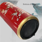 Ceramic Umbrella Stand Umbrella Holder For Entryway,Floor Standing Vase Storage Bucket(A)