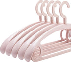 10 Pack Heavy Duty Coat Hangers 25lb Load Capacity Swivel Suit Clothes Wide Shoulder Jacket Thick Large Non Slip Hangers Pink