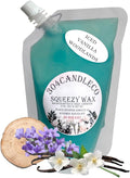 304CandleCo Large Squeeze Soy Wax Melt - 50 SCENTS! - Highly Fragrant & Hand-Crafted - Easy Mix & Match - American Made - Perfect for Wax Warmers (3oz, Iced Vanilla Woodlands)