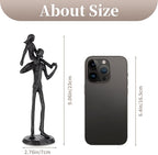 Sziqiqi Dad Gifts from Daughter: Dad Daughter Iron Figurine Father Daughter Decoration for Fathers Day Wedding Christmas Birthday Gifts Statue for Son Husband