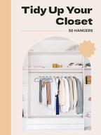 HOUSE DAY Grey Plastic Hangers 30 Pack, Slim Space Saving, Non Slip Clothes Hangers with Rubber Pads, Sturdy Heavy Duty Coat Hanger for Closet, S-Shaped Hanger for Shirt, Suit, Pant, Skirt