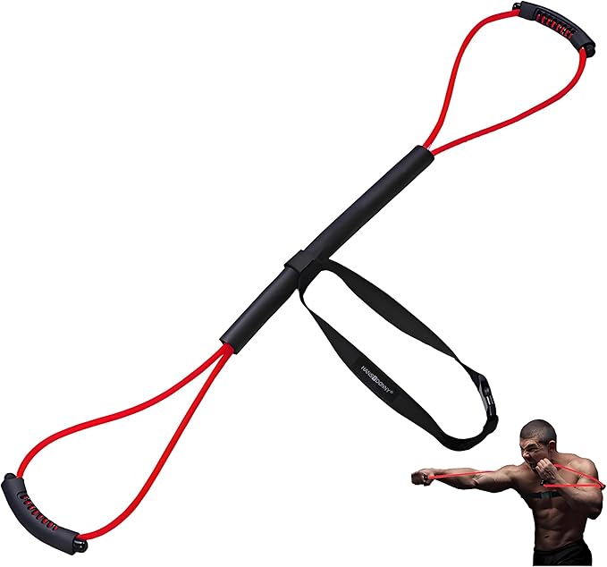 𝐇𝐀𝐍𝐒𝐘𝐃𝐎𝐍𝐍𝐘 Boxing Resistance Bands for Explosive Strength and Speed Training - Enhance Your Boxing Skills Anywhere, Anytime