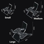 Crystal Stand Rock Display Stand Small Dispaly Stands ( 3 Sizes , 36 PCS ) Crystal Stands for Display Minerals Rocks Crystals Agates Fossils Corals or Other Small Items in Home Shop Museum Office