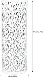 Semme Round Metal Umbrella Holder, and Watertight, Modern Design, Stable for Entryway, Office, Home Use (M)
