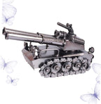 Vehicle Decoration Home Decor Iron Model Tank Model Metal Decorations Metal Vehicle Decoration
