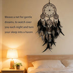 Black Dream Catchers wall hangings Room Decor,Large Dream Catcher for Adults,Handmade Boho Dreamcatcher for Home Decor Turquoise Hanging Ornament for Living Room Dorm Decor Hippie Gifts
