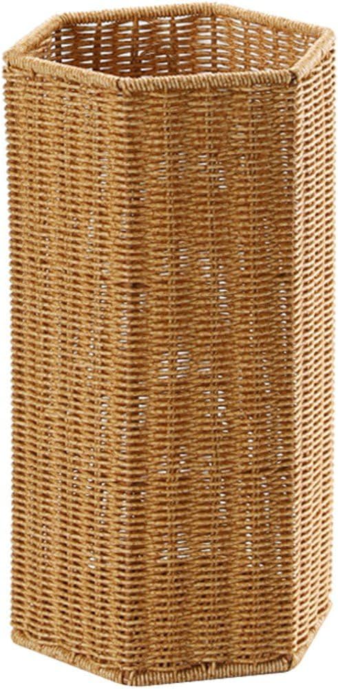 Rattan Umbrella Stand Umbrella Holder Woven Umbrella Stand Basket Sturdy, Walking Sticks, Canes, Entryway, Mudroom, Office