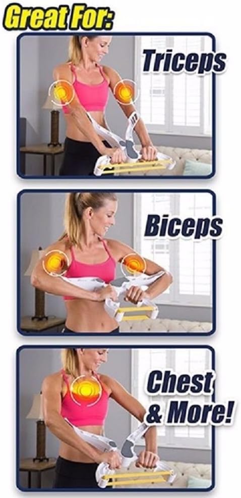 3 Pack Power Resistance Band Fit for Upper Body Wonder Arm Workout Fitness Machine