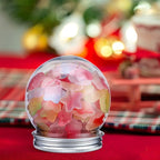 Garneck 10pcs Plastic Water Globes DIY Snow Globe with Screw Off Caps Crafts Candy Storage Boxes and Decorative Display Lightweight and Reusable