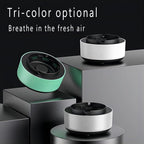 Smokeless Ashtray, 2 in 1 Air Purifier Multifunctional Smokeless Ashtrays with Filter, Purifier Ashtrays for Cigarettes Car Indoor(White)