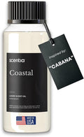 Scentia Hotel Diffuser Oil Inspired by 5-Star Hotel Scent - 120 mL 4.06 fl oz - Essential Oil Blend Botanical Jasmine, Bergamot & Fresh Notes for Aromatherapy Diffusers - Coastal, Christmas Gift