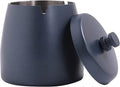 Ashtray with Lid for Cigarette, Stainless Steel Smokeless Odorless Windproof Ashtrays for Home Office Tabletop Outside Patio Outdoor Balcony(3.54''x2.8''x3.38'')