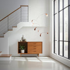 Copper Feather Modern Mobile, 28" x 30", American Made