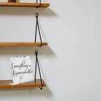 Everything is Figureoutable Sign, Inspirational Gift for Woman, Men, Workers, Friends,Motivational Desk Sign Decorations for Home Office Desk Bar Cubicle Table Shelf Plaque Sign Decor dksg15