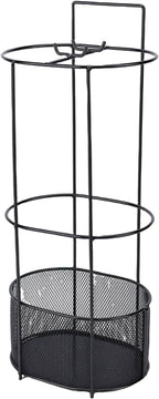 Focket Umbrella Stand, Premium Iron Hollow Mesh Drainage Umbrella Holder for Entryway, Indoor Storage Rack with Vertical Space Saving Design for Homes Hallways Offices Shops Schools