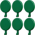 Jetec 6 Pcs Magnet Hooks Magnetic Wreath Hanger Wreath Holder for Fridge Refrigerator Metal Door Glass Door Surfaces Keys Kitchen Home Christmas Party Hanging Supplies Decoration(Green,2.7 Inch)