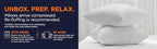 Amazon Basics Long Body Pillow for All Position Sleepers, 20 x 54 inches, Supportive, 1 Pack