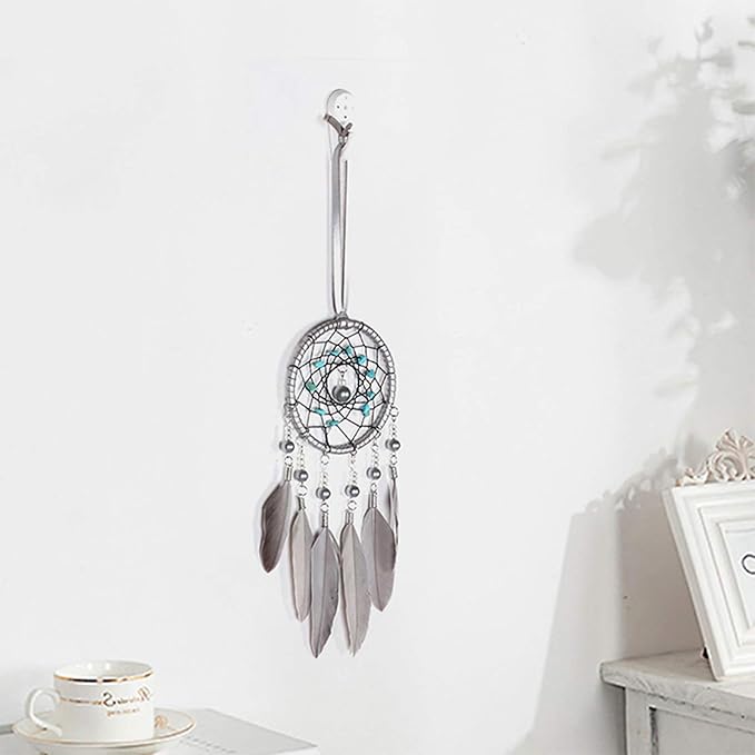 Feather Dream Catcher Car Interior Rearview Pendant