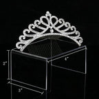 12 Pack Clear Acrylic Display Stand Crafts Stand Cupcake Risers 4" x 3''x 2''