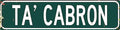 Rustic Metal Tin Sign Ta Cabron 4x16 in Vintage Wall Art for Home Bar Cafe & Garage Decor
