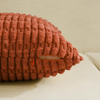 Fancy Homi 4 Packs Decorative Throw Pillow Covers for Living Room Couch Bed, Modern Farmhouse Boho Home Décor Accent Cushion Case, 22" x 22", Burnt Orange Series