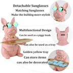 French Bulldog Gifts Statue Tray Organizer for Keys, Candy, Jewelry, Earrings, Entrance Piggy Bank - Modern Decor Pink Resin French Bulldog Decor Entryway Table, Coffee Table, Office Desk, Home Decor