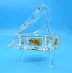 Sooharic Piano Music Box Crystal Song Canon, Clockwork Mechanical Piano Ornament Classical Sweet Gift