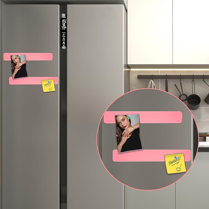 Bulletin Board Cork Board Cork Boards for Walls Cork Board for Office Pin Board Bulletin Boards for Walls (Pink)