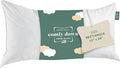 ComfyDown Decorative Throw Pillow Insert, Down and Feather Fill, 100% Cotton Cover, 233 Thread Count - Made in USA (12 X 28)