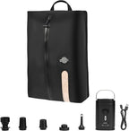 Airless Vacuum Travel Bags with Wireless Pump, Reusable Waterproof Durable Tear-Resistant Luggage Compression Bags (1bag+1pump Set), Suitable for Luggage and Suitcase