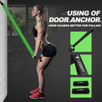 LEEKEY Resistance Bands, Exercise Bands,Pull Up Assist Bands - Bands for Working Out,Band for Men and Women Fitness Training, Physical Therapy,Home Workouts