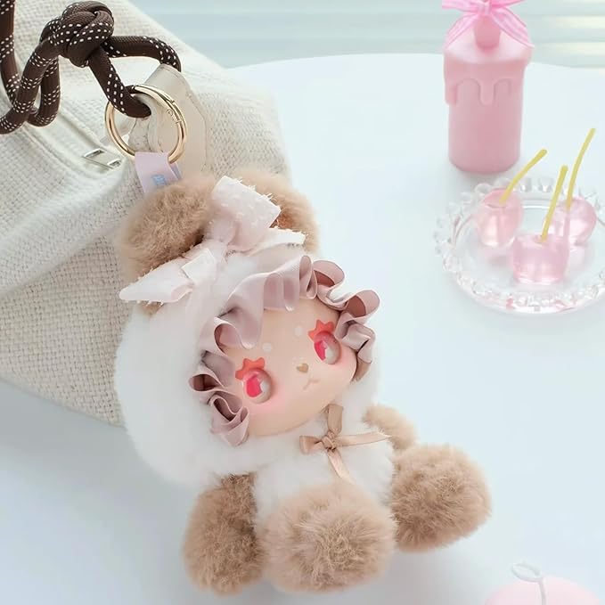 CALEMBOU Plush Blind Box, Kawaii Emma Bunny Alliance Series Stuffed Blind Box Doll, Kawaii Mystery Vinyl Plush Toys Collectible for Birthday Gift