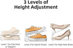 Shoe Slots Organizer，20 Pack Clear Shoe Stackers for a Pair of Shoes,Adjustable Shoe Rack with Three Levels，Shoe Storage Shoe Space Saver