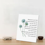 Motivational Quotes Wall Art Decor, Inspirational Graduation Decor Gift, Positive Canvas Posters Painting Artwork for Office Classroom Bedroom Home Decorations (8 X 10 Inches, Framed)