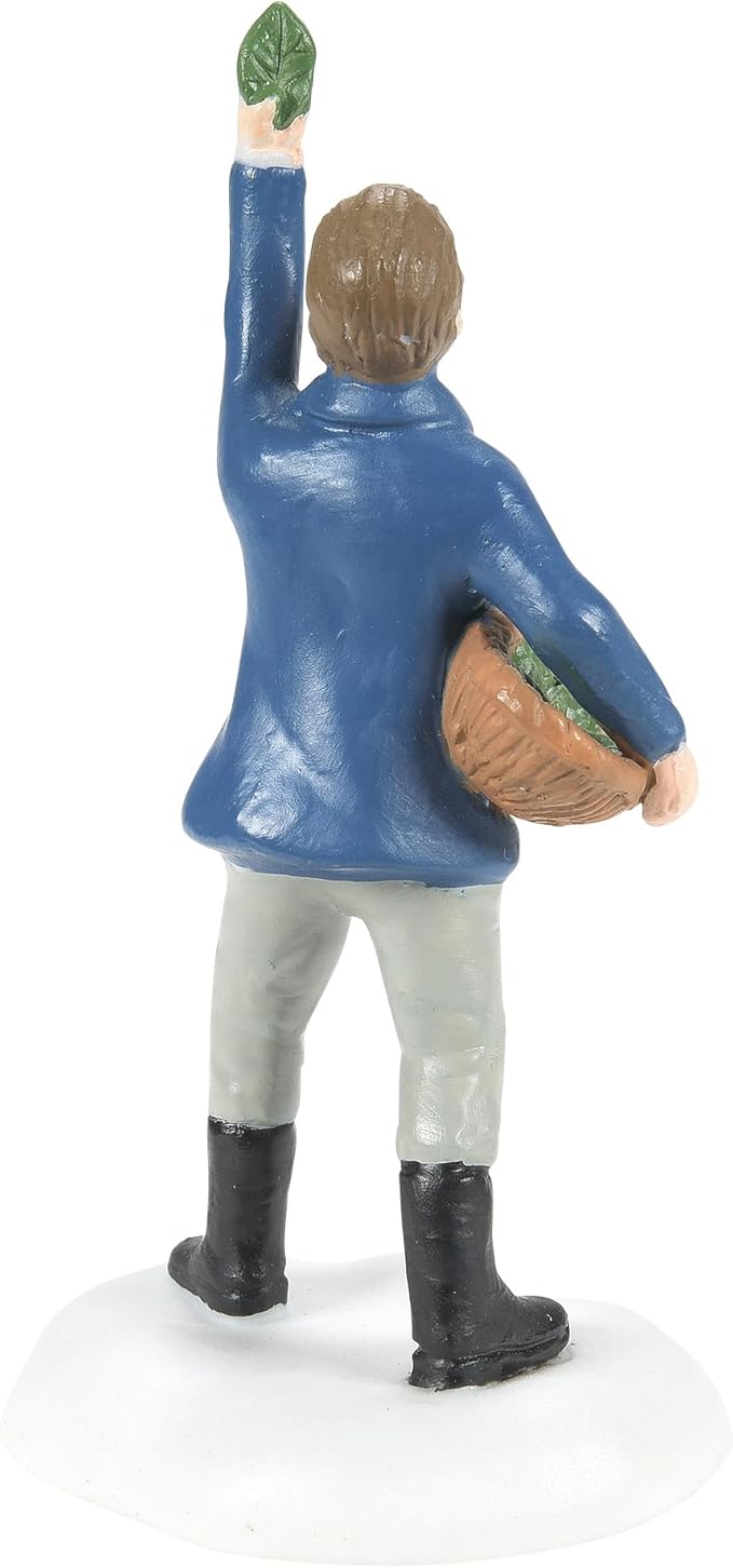Department 56 Dickens Village Accessories Feeding Time for the Calf Figurine, 3 Inch, Multicolor