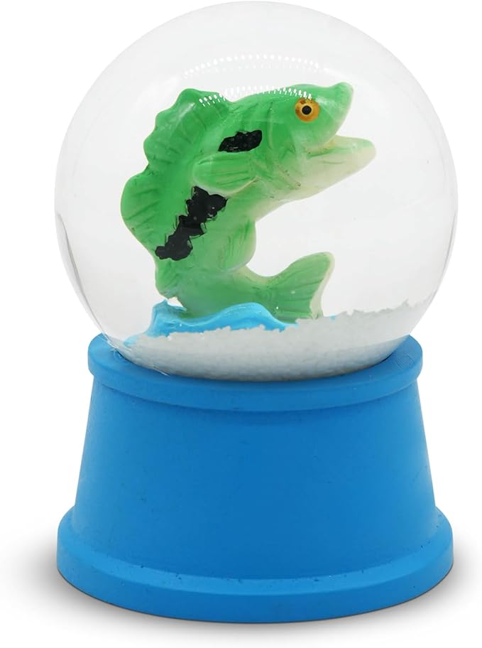 Funny Novelty Snow Globe – Quirky Mini Desk Gift for Office, Home, or Holiday – Unique Collectible Gag Gift for Friends and Coworkers - Don't Be a Dumb-bass