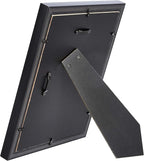 Amazon Basics Rectangular Photo Picture Frame 8" x 10" Pack of 2 & Command Medium Picture Hanging Strips