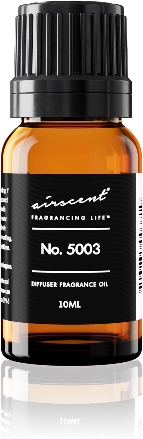 AirScent Coco-Inspired Diffuser Oil - No. 5003 Perfume Dupe - Premium Fragrance Oil Blend for Ultrasonic and Waterless Diffusers and Crafting - 10 ml, 0.34 fl oz Glass Bottle with Dropper