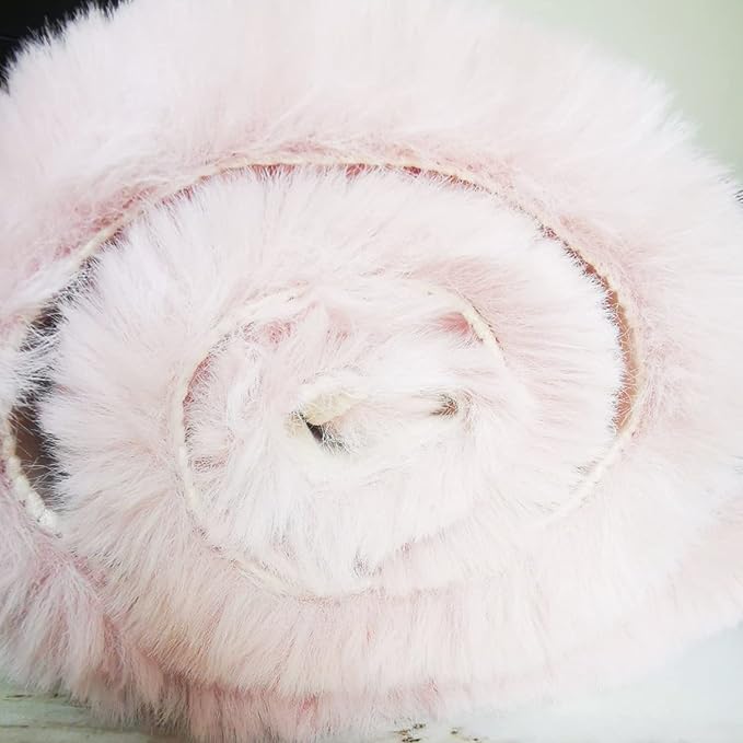 Ghouse Soft Faux Sheepskin Fur Rug 2x4 Pink Fluffy Bedside Rugs Plush Rug Shag Nursery Carpet Area Rugs for Living Room Bedroom Playing Room Decor
