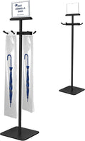 Montex Wet Umbrella Stand with Free 200 Plastic Umbrella Bags and Holder