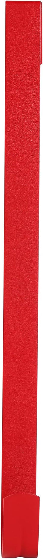 Sattiyrch 15" Wreath Hanger for Front Door,Sturdy Steel Wreath Door Hanger,Over The Door Hanger Hook (Red,1)