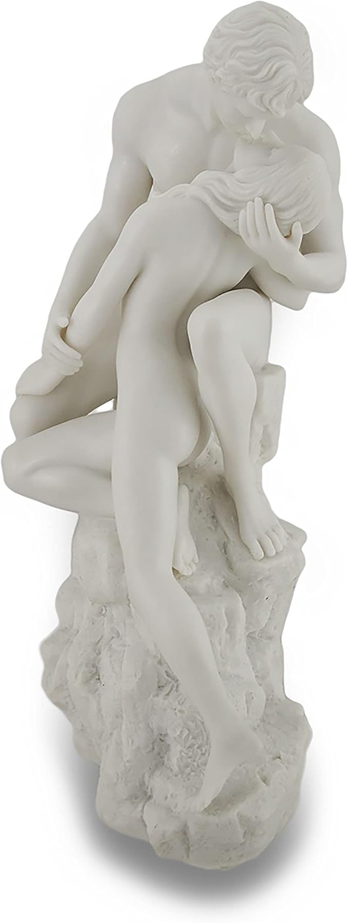 Veronese Design White Marble Finish The Lovers Statue Nude Sculpture