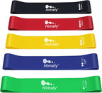 Resistance Bands Set, Himaly Exercise Bands Strength Training Fitness Bands Workout Elastic Bands with Legs Ankle Straps, Door Anchor, Handles & Carry Bag for Home Outdoor Workouts