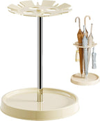 Umbrella Stand - 45cm Free-Standing Round Umbrella Holder, Entryway for Long/Short Umbrellas, Stylish Storage Solution for Home & Office, Durable & Space-Saving.