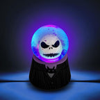 Disney The Nightmare Before Christmas Jack Skellington Adult 3-Inch Mini Light-Up Snow Globe with Glitter