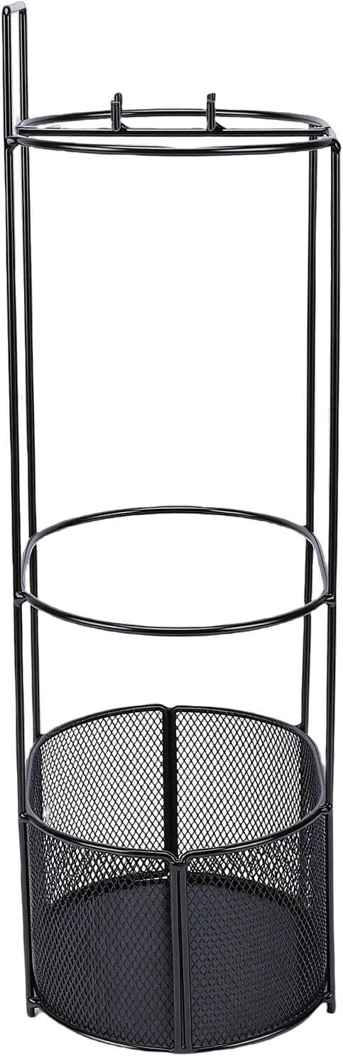 Sorandy Umbrella Stand, Iron Structure Holder, Hollow Mesh Design Stand with Water Drainage, Ideal for Home, Office, Hallway & School